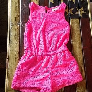 NWT Bobbie Brooks Girls romper - S (6-6x)